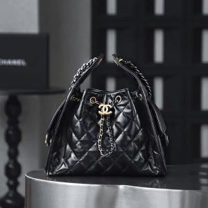 CHANEL-MASTER 25 SMALL HANDBAG  (30*26*14cm)