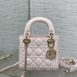 Dior-Mini Lady Dior Bag  17 x 15 x 7 cm  (Length x Height x Width)